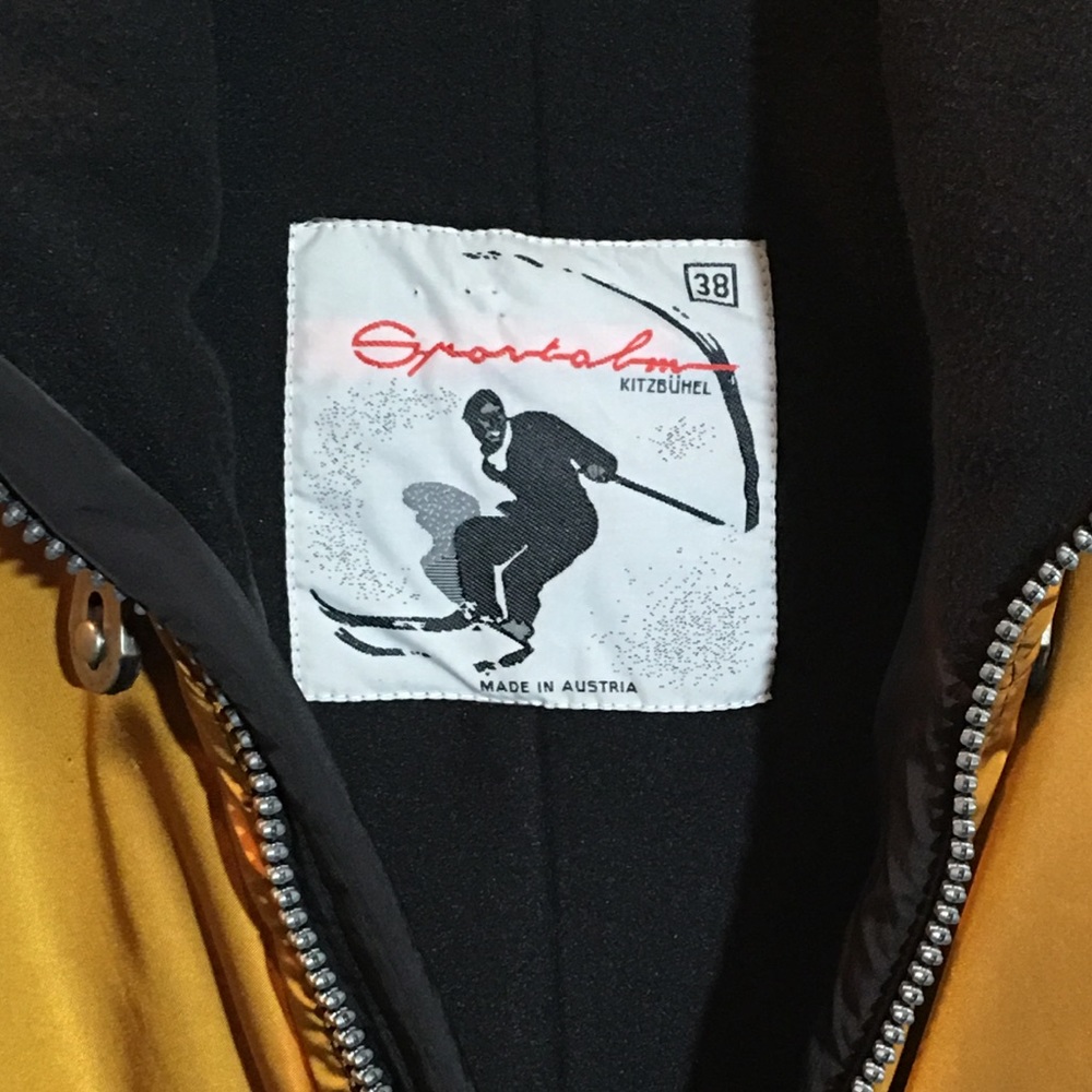 Vintage Sportalm Ski Jacket Pullover Size 38 - Picture 3 of 3